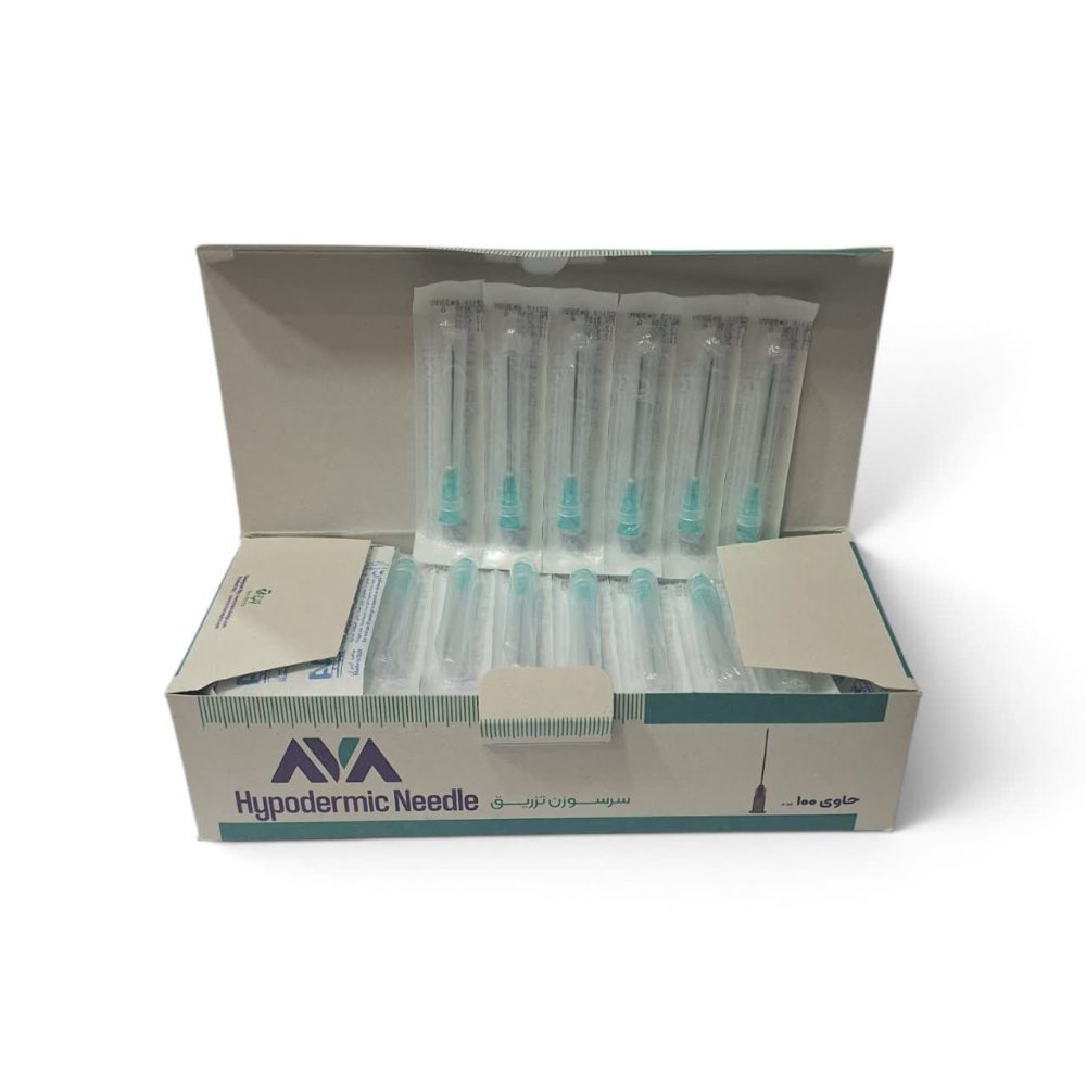 سرسوزن آوا گیج 21 طول 38 میلیمتر(بسته 100 عددی)